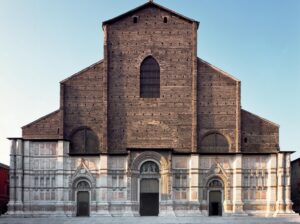 Basilica di San Petronio, la cui costruzione è iniziata nel 1390