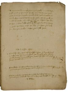 Estimo di Romeo Pepoli e altri membri della famiglia, 1315 (Archivio di Stato di Bologna)